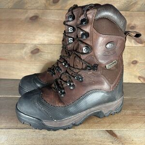 red wing irish setter snow tracker womens size 8 shoes brown insulated boots